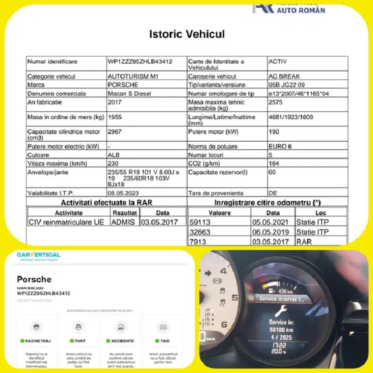 Alba Iulia – Vând Porsche Macan S, 2017, 258 cp. Paket GTS. Schimb cu mașina sport/coupe 49 800 €