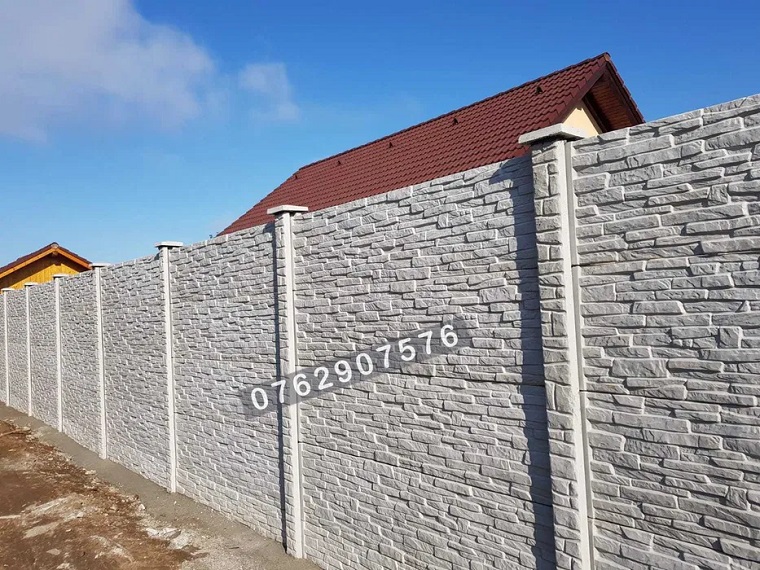 Bistrița – Vând Gard plăci de beton Bistrița-Năsăud 60 lei