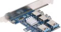 Cluj- Vând PCI x1 Adaptor Riser Multiplier 1 to 4 – RTX 3070, 3080, 3090 99 lei