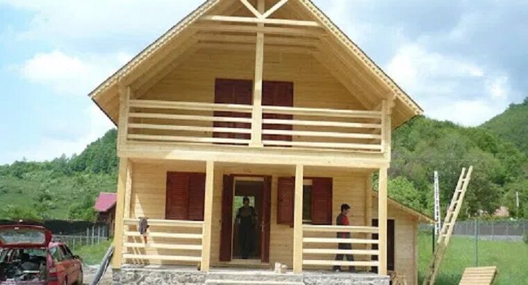 Deva- Vând și fac case de lemn la gata, 3 900 €