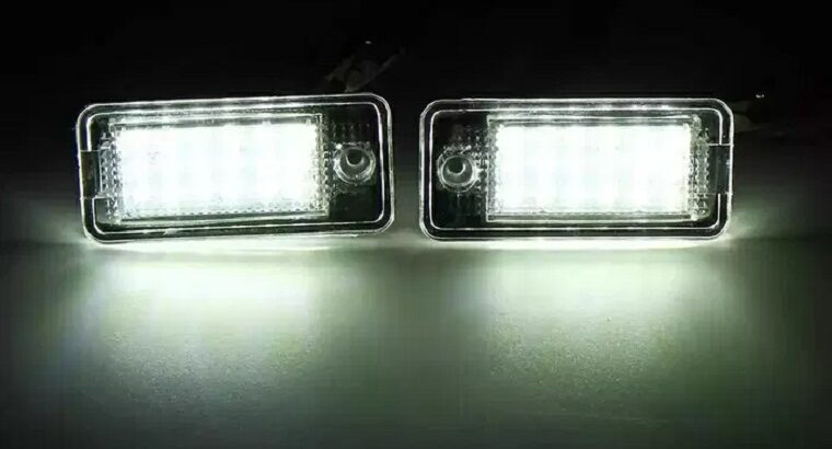 Târgu Mureș- Set lampi led numar Audi A4 b6 b7 A3 8p A6 c6 Q7 4l A8 4e, 65 lei