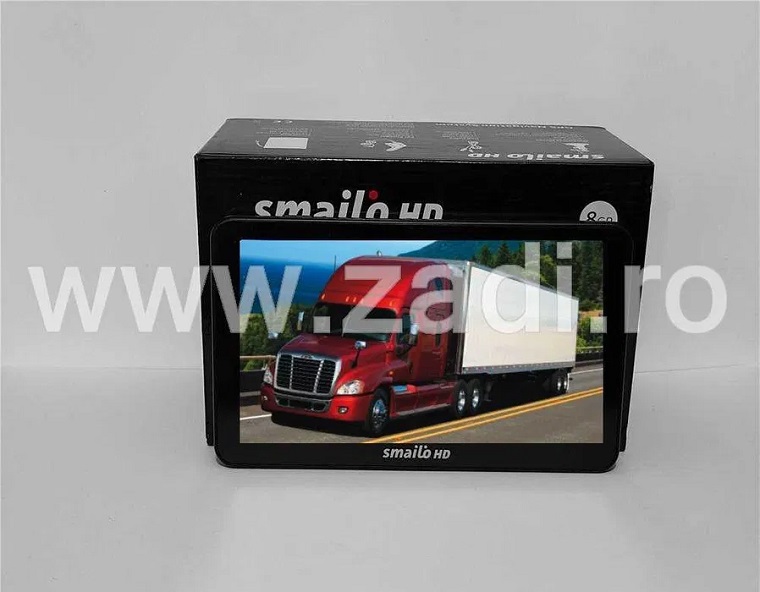 Bistrița- Vând GPS SMAILO HD 5″ – harti camion instate-garantie 2 ani -PROMO zadi.ro 250 lei