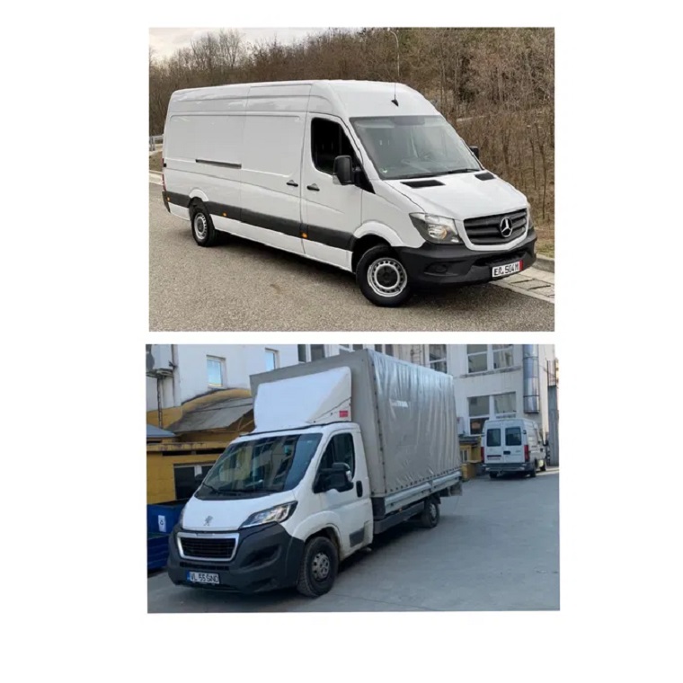 Sibiu- Transport marfa mobila moloz mutari non-stop, preț la cerere