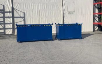 Harghita- Vând container cu fund basculant pentru stivuitor 990 €